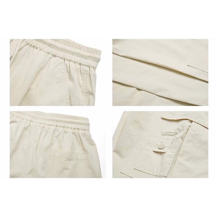 ★LOOSE STRAIGHT CASUAL PARACHUTE PANTS　　　A0713