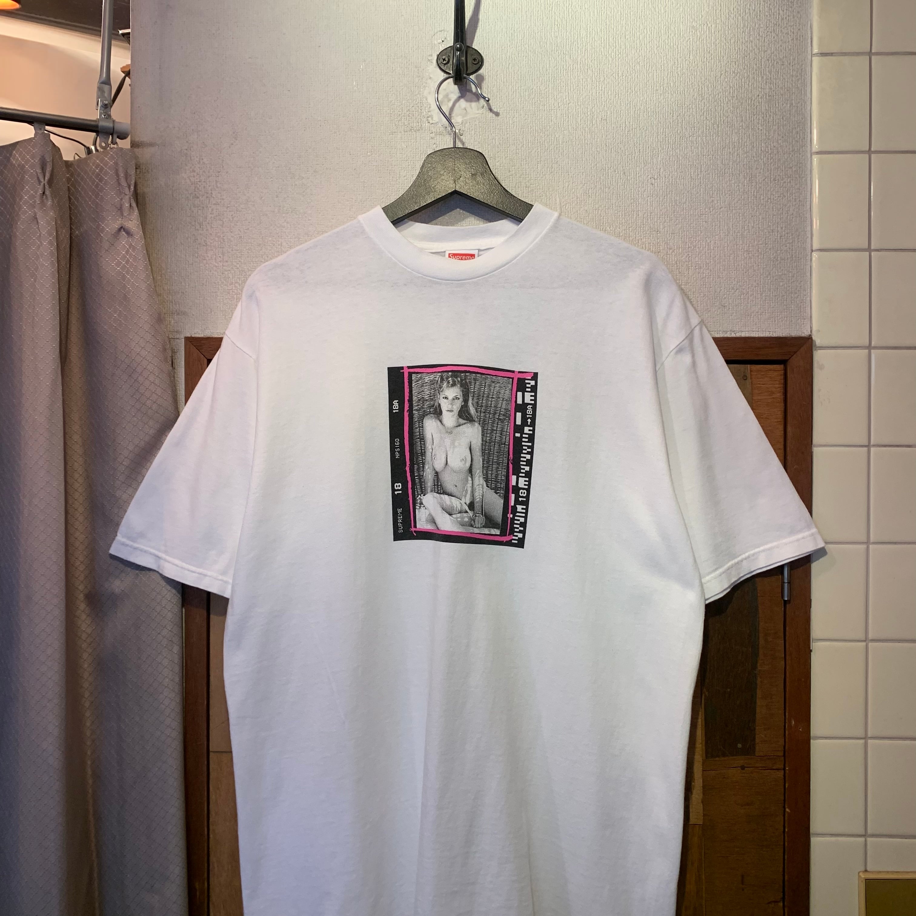 Supreme” 2003ss「テリー・リチャードソン」 white cotton photo