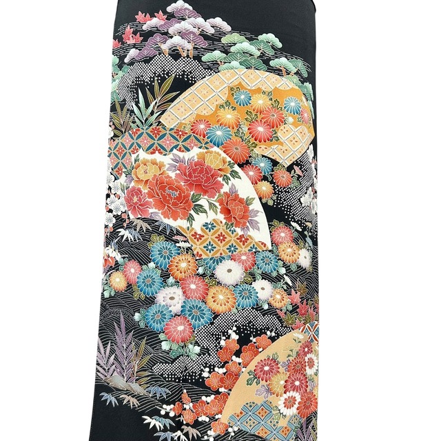 黒留袖レンタル BT-030-Mサイズ