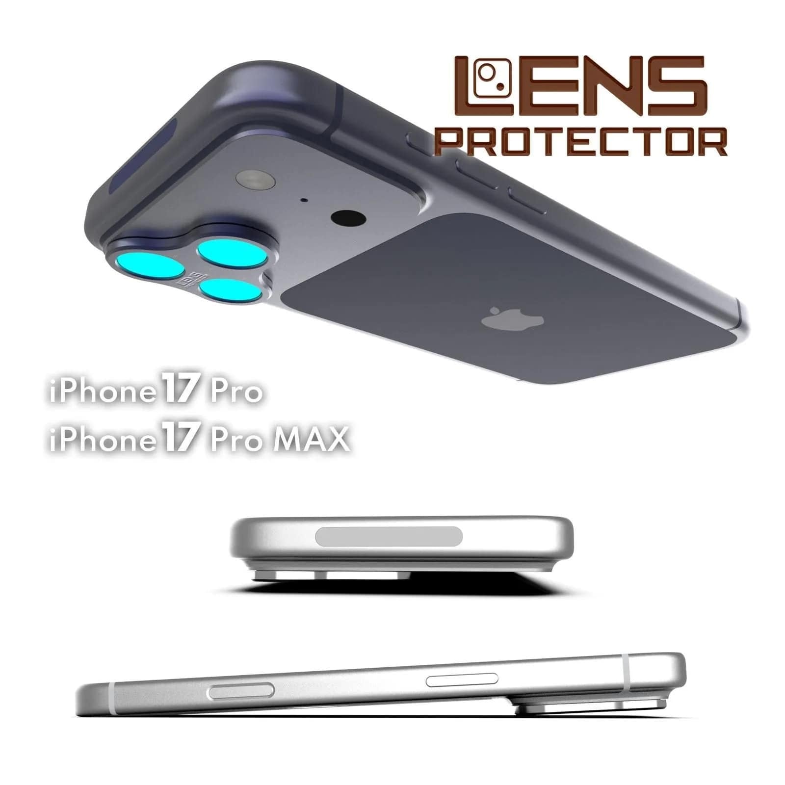 alumania アルマニア iPhone17 Pro & iPhone17 Pro MAX LENS PROTECTOR