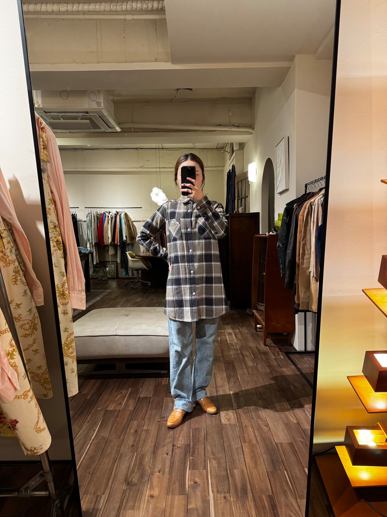 THE NORTH FACE PURPLE LABEL Check Shirt