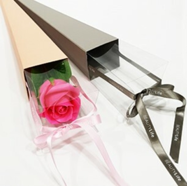 簡単 一輪ラッピング 入れるだけで立派いなプレゼントになります Orignal Soap Flower Binu Hana 簡単 一輪ラッピング 入れるだけで立派いなプレゼントになります Orignal Soap Flower Binu Hana