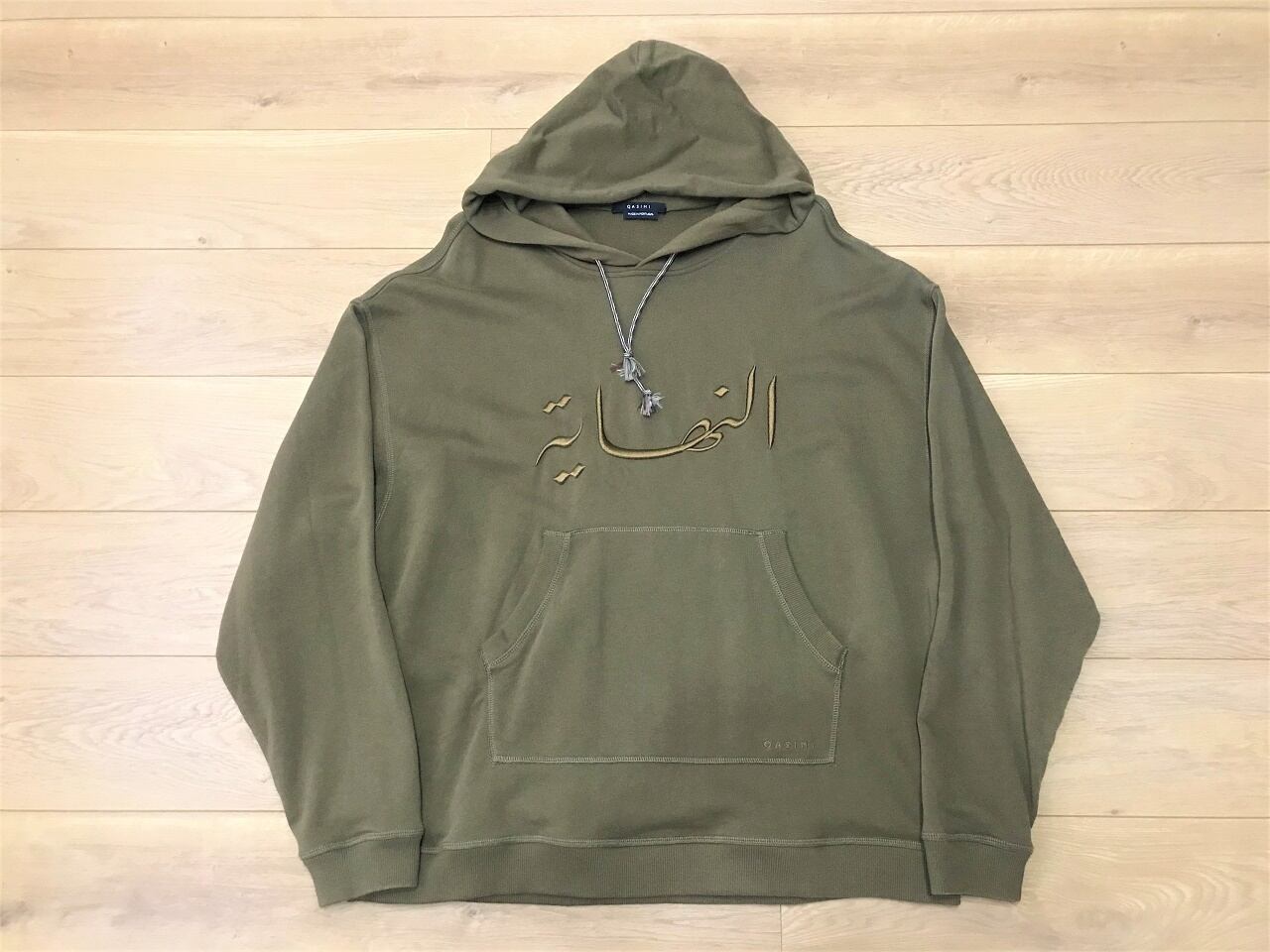 QASIMI Wide silhouette pullover hoodie
