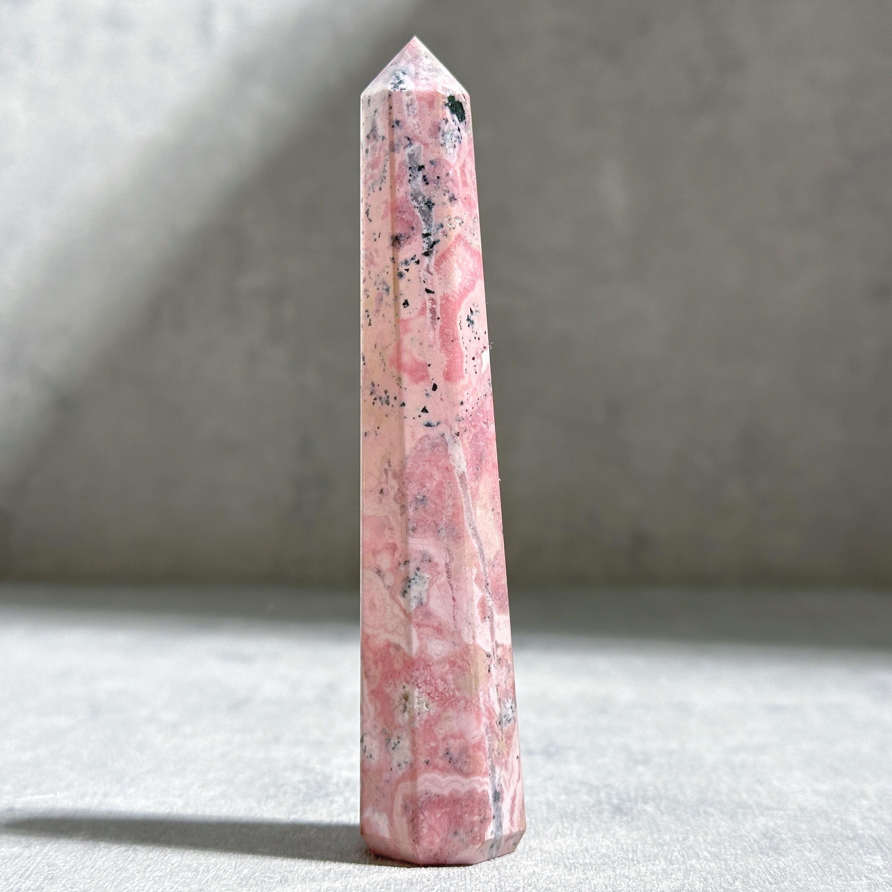 ロードナイト タワー11◇ Rhodonite ◇天然石・鉱物・パワーストーン
