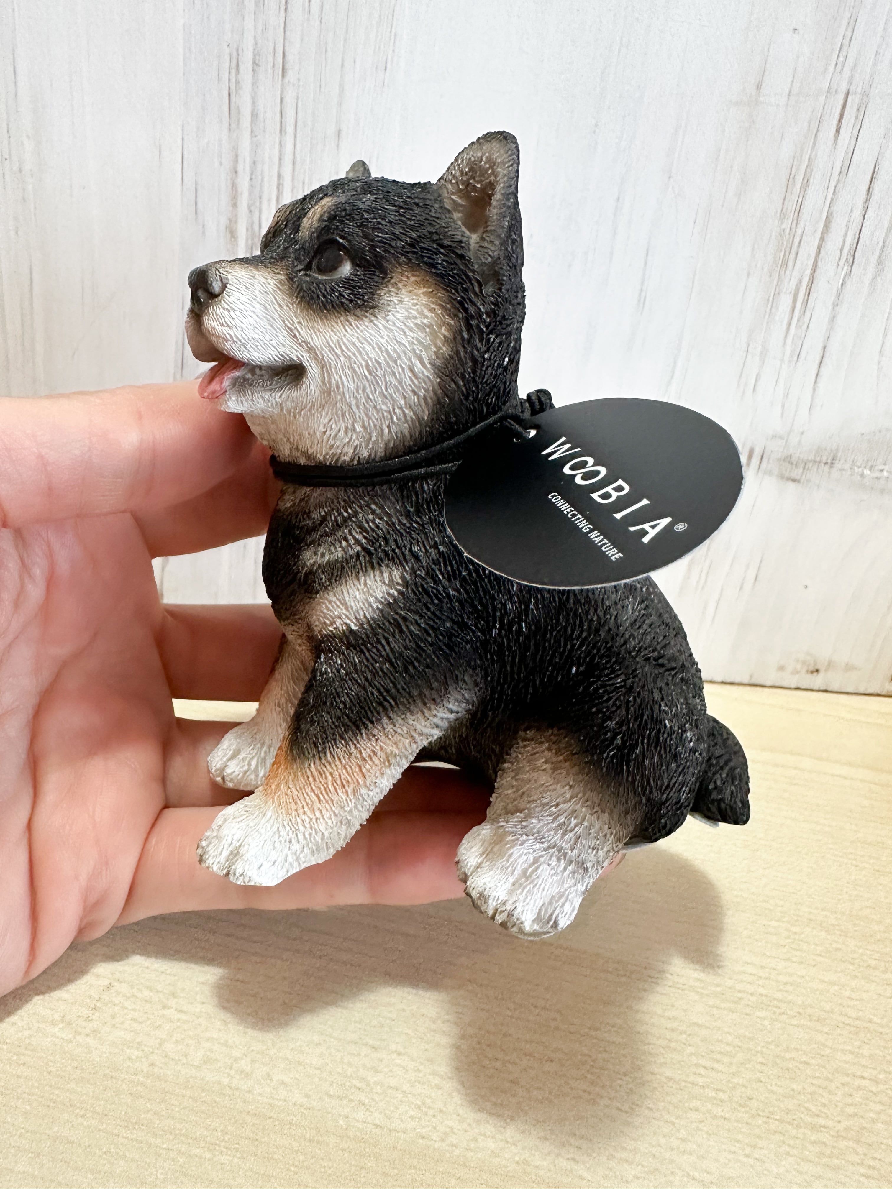 左向き黒柴子犬 | わんこ雑貨の店 スマイルズ