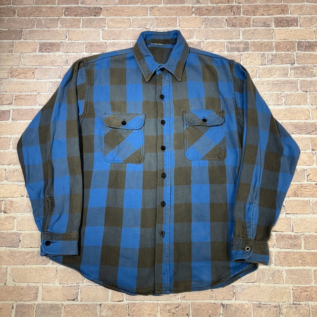 FLANNEL CHECK SHIRT BLUE/BLACK