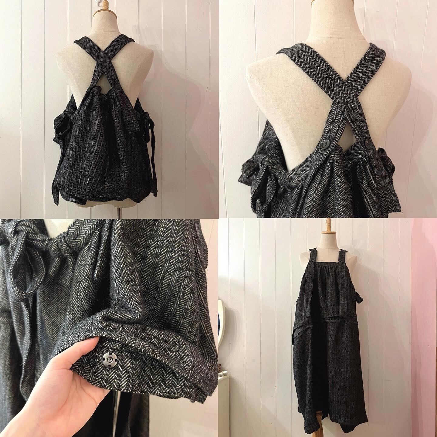 original / eight legs suspender skirt 1.