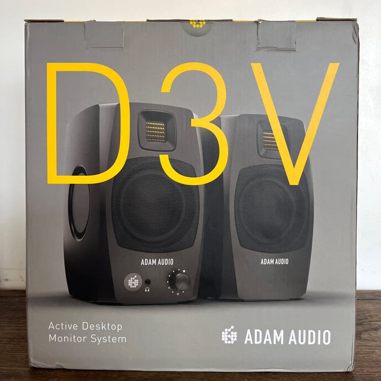 スピーカー・ウーファー ADAM AUDIO D3V 25年にわたるスピーカー開発で培った技術を結集したモニター