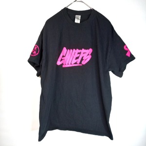 ギルダン　ドミニカ製　半袖　プリントTシャツ　ブラック　メンズ　M