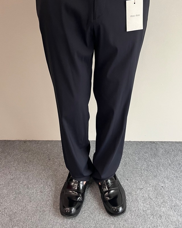 【99-00s MIUMIU】tapered trousers