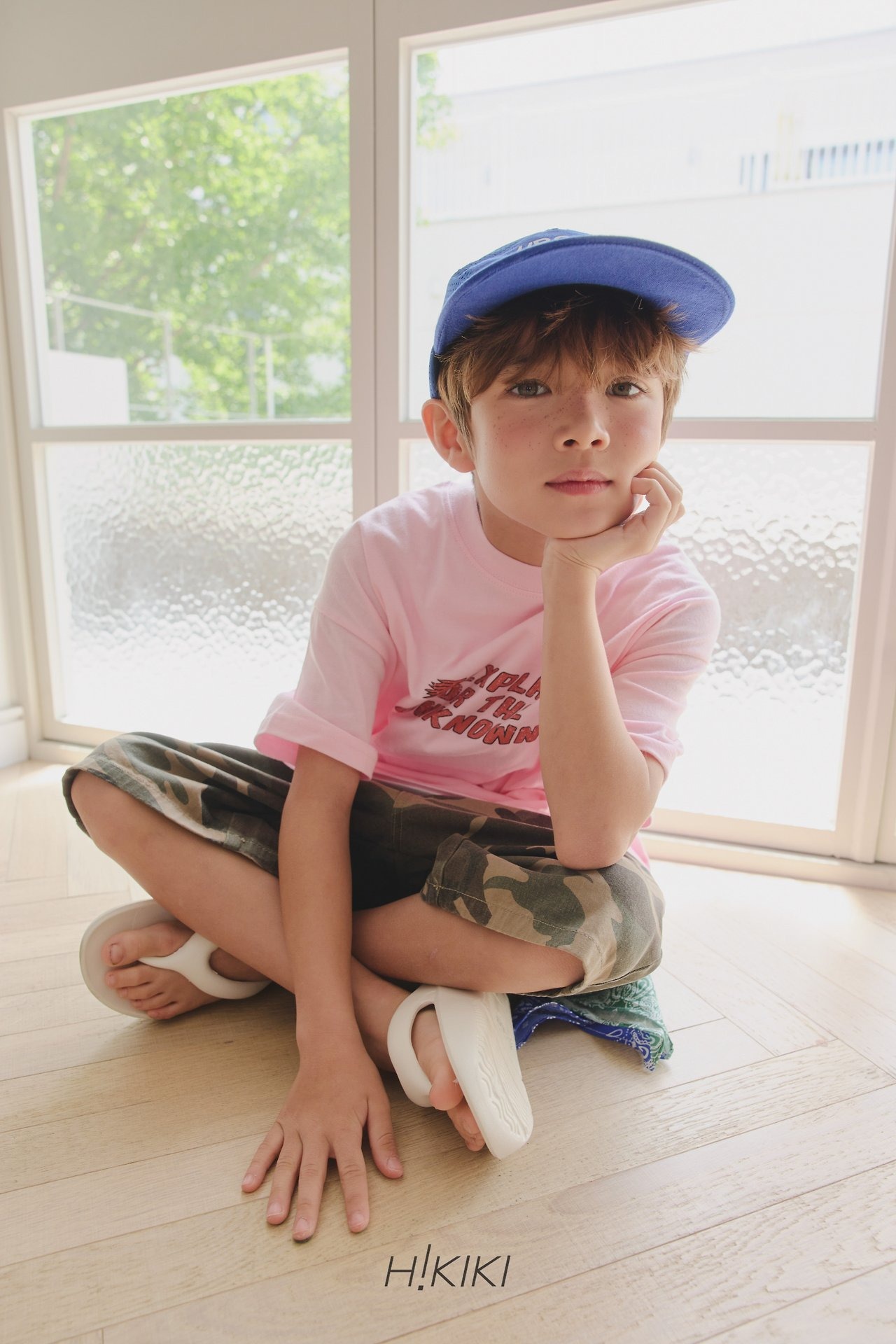 [H!KIKI] EX Short sleeve T-shirt / [하이키키] 익스반팔티