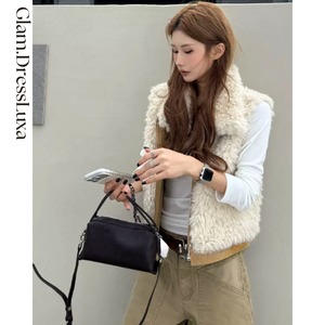 Boa Corduroy リバーシブルベスト_K25