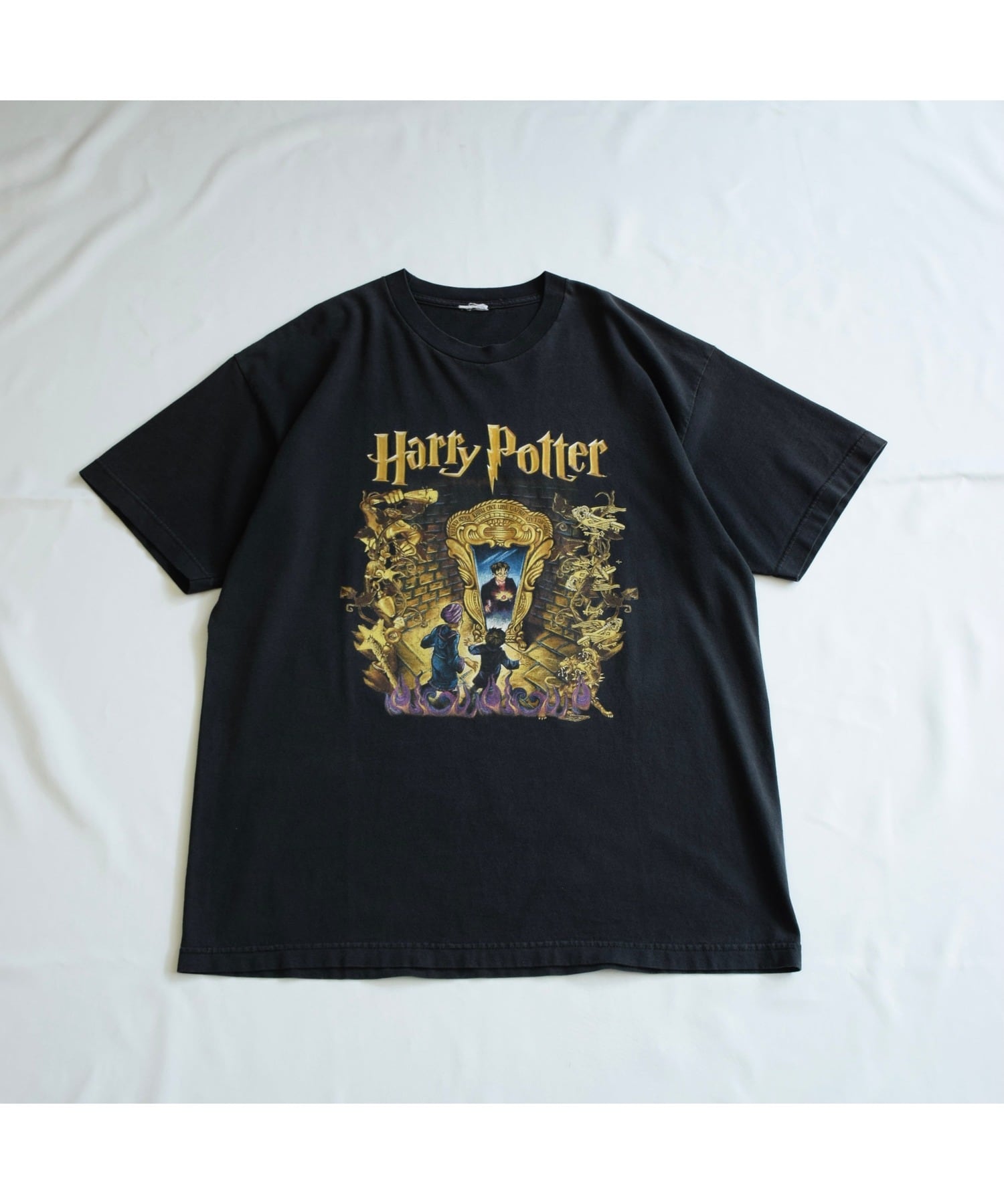 00's Harry Potter “賢者の石“ ムービーTシャツ メンズL/XL 黒 ハリー
