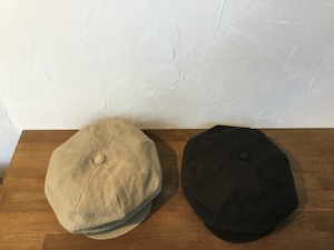 COMES AND GOES “ LINEN BIG CASQUETTE “