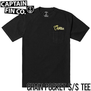 【送料無料】半袖TEE ポケット付き Tシャツ CAPTAIN FIN キャプテンフィン CHAIN POCKET S/S TEE 21A4312400 日本代理店正規品L