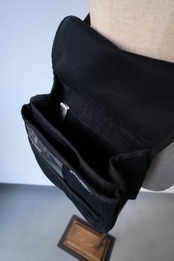 Marimekko  black canvas shoulder bag