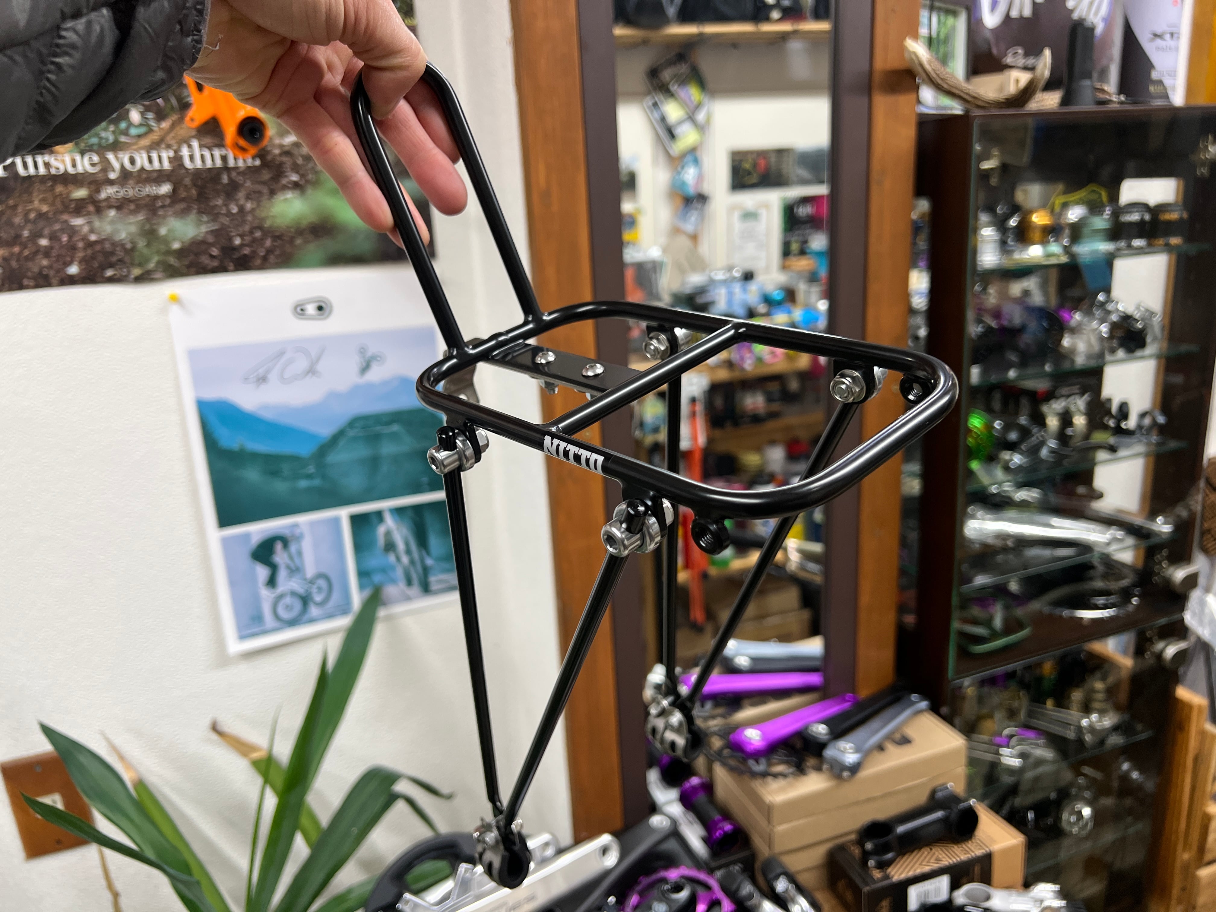 SimWorks by NITTO / Burrito Rack Silver シムワークス リアラック