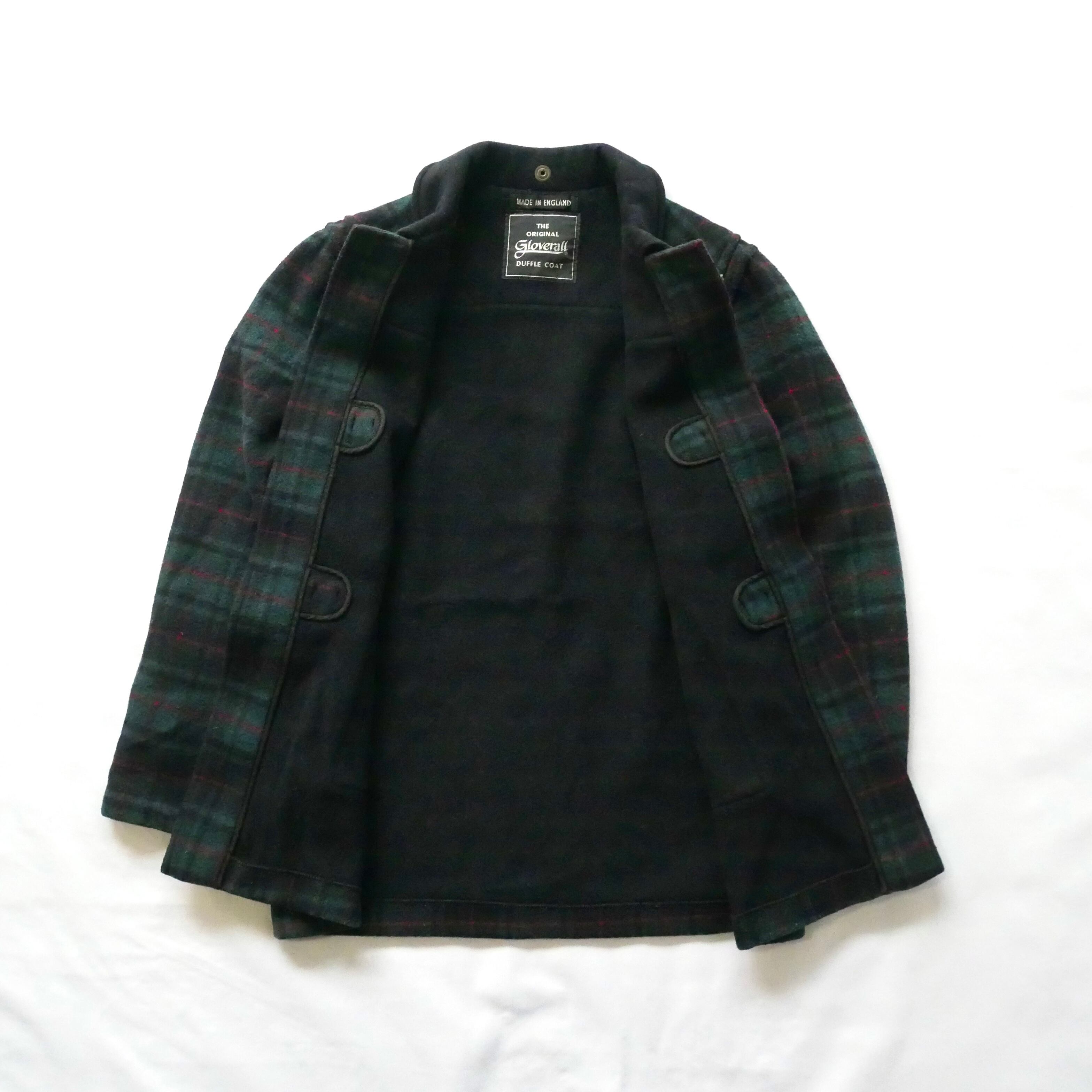 Made in England gloverall check duffle coat イングランド製