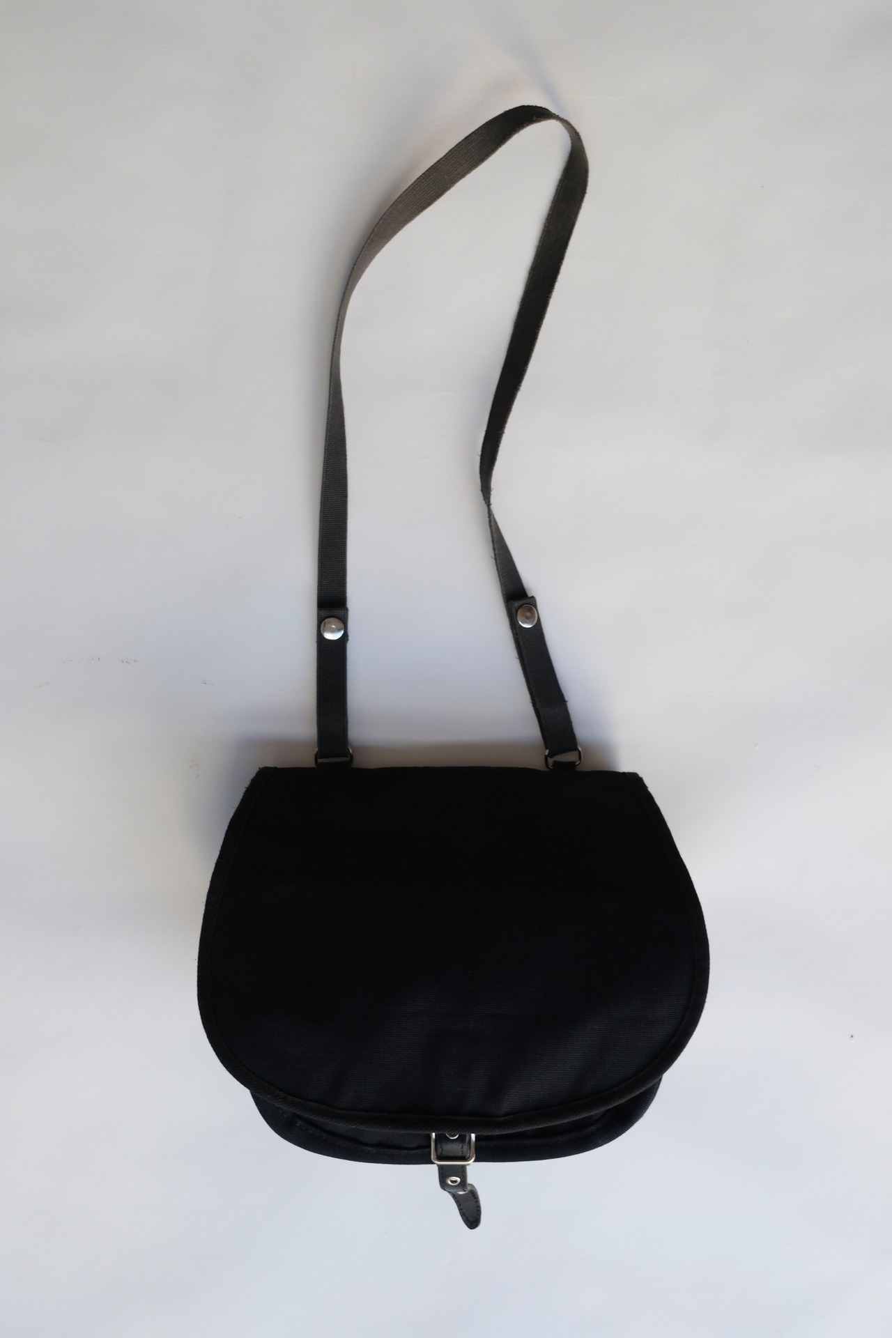 Marimekko  black canvas shoulder bag