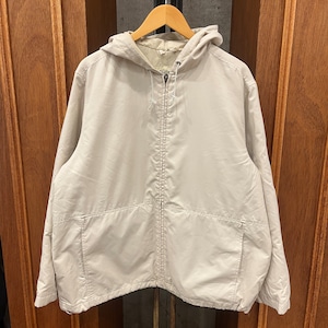 EDDIE BAUER F/Z NYLON PARKA WHITE ⑧