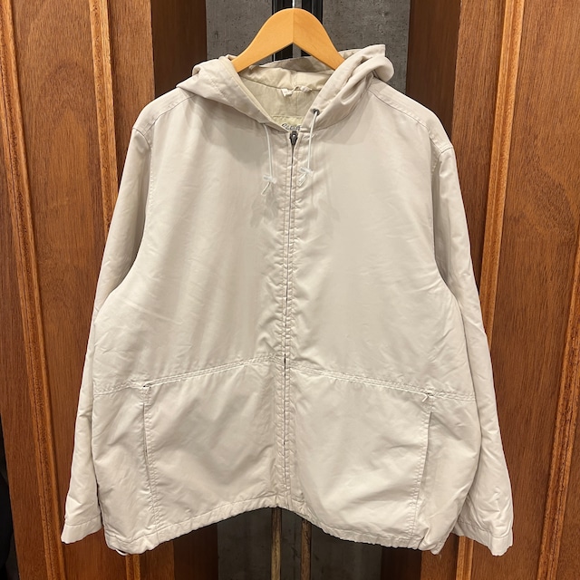 EDDIE BAUER F/Z NYLON PARKA WHITE ⑧