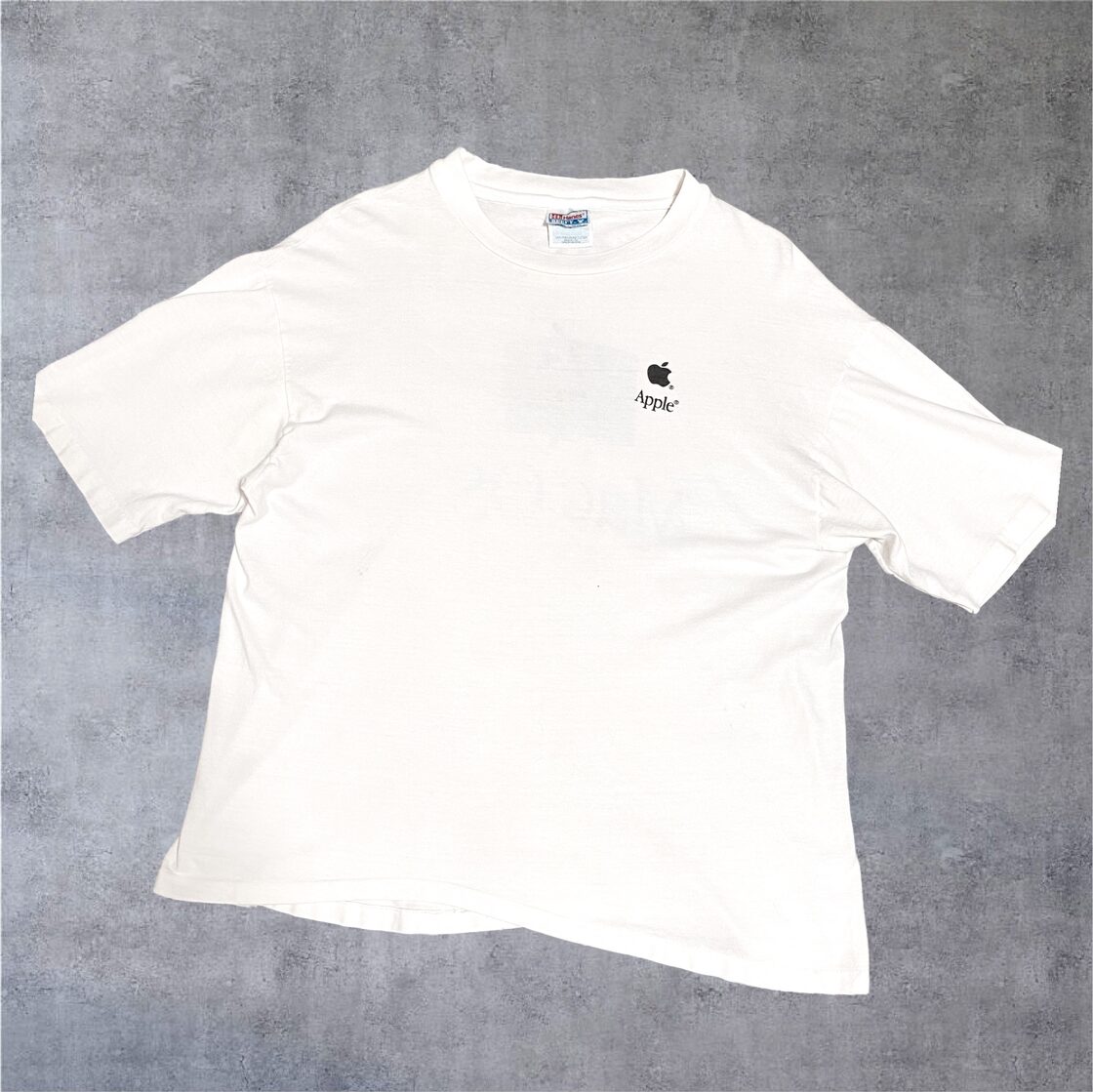 90s Apple Mac vintage tシャツ Hanes USA製 | Pay ID