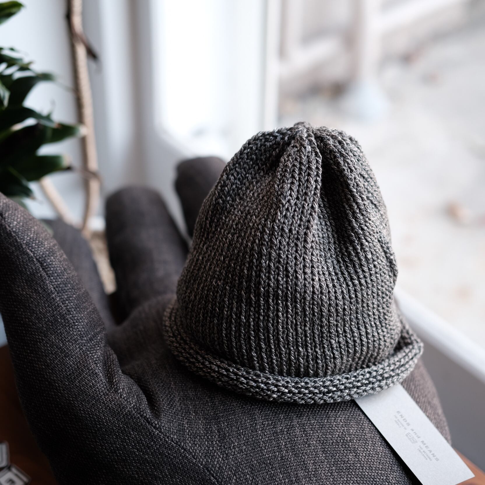 ENDS and MEANS＜エンズアンドミーンズ＞Roll Up Knit Cap | Inhigh