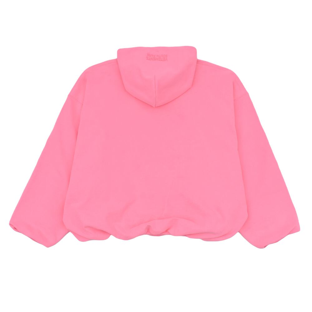 VETEMENTS♡ PRINCESS KENNY CROPPED BOXY HOODIE VETEMENTS】PRINCESS KENNY CROPPED BOXY HOODIE | AYIN