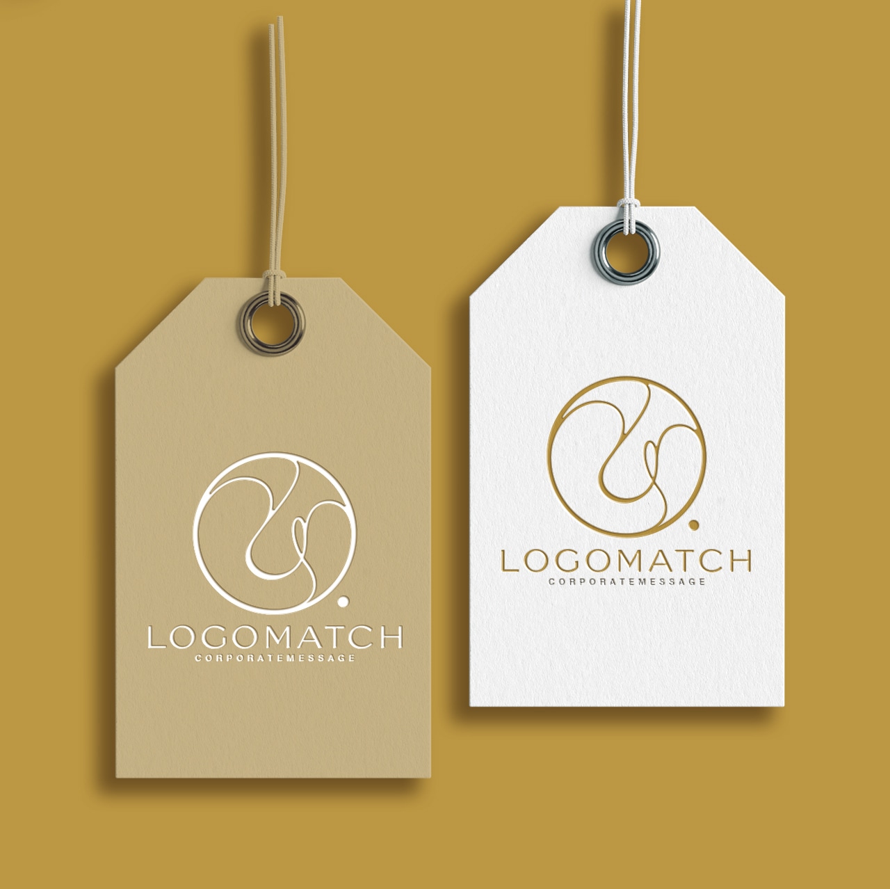 洗練された優雅さのロゴ