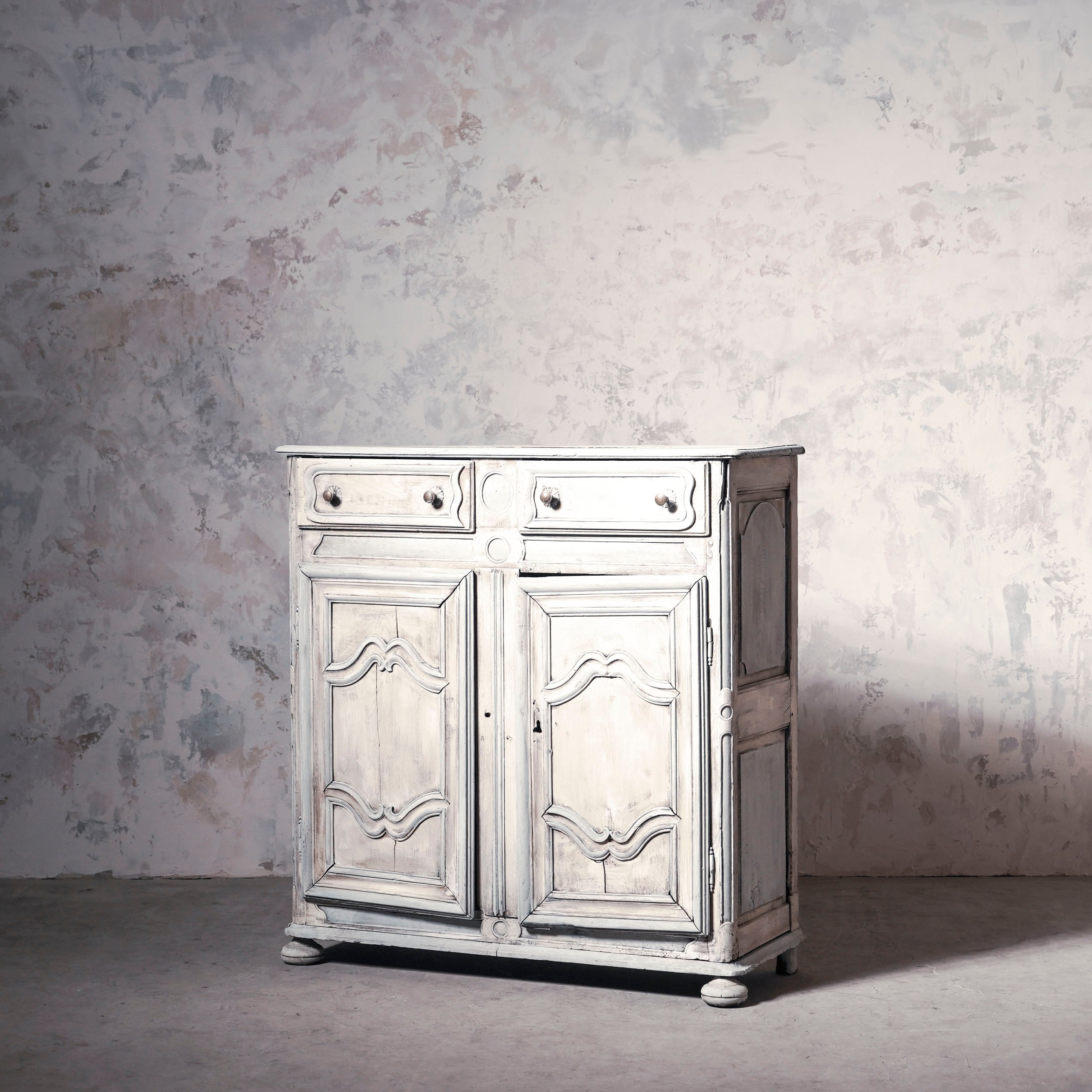 サイドボード/チェスト/フレンチサイドボード/ペイント家具/バイカラーペイント/店舗什器