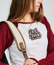 Dog & LOVERS ラグランスリーブ L/S Tシャツ (BROWN) CQ-49069