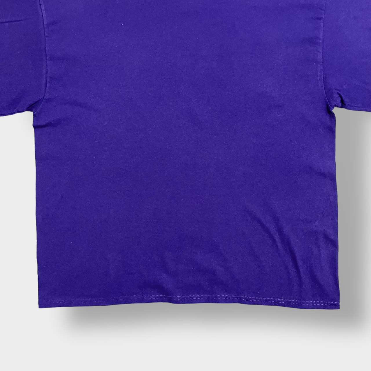 【Champion】カレッジロゴ UMHB メアリー・ハーディン・ベイラー大学 Mary Hardin-Baylor プリント ロンT ロングTシャツ 長袖Tシャツ チャンピオン X-LARGE ビッグサイズ パープル US古着