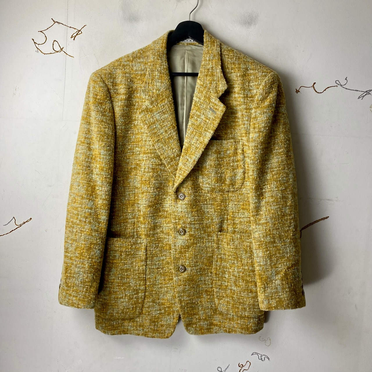 vintage NICOLE multicolor nep tailored jacket