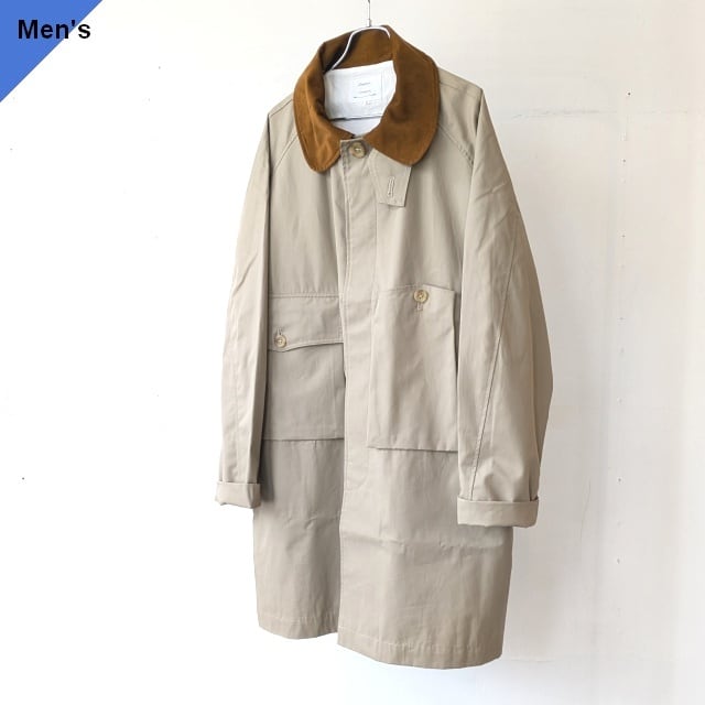 another 20th century オーバーコート River Runs Over Royal (Khaki beige)