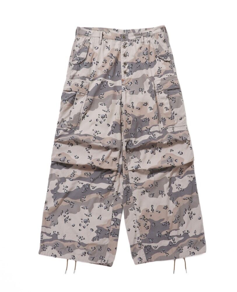 26SS】SUGARHILL CHOCOCHIP CAMO CARGO PANTS (SAND CAMO) 26440301