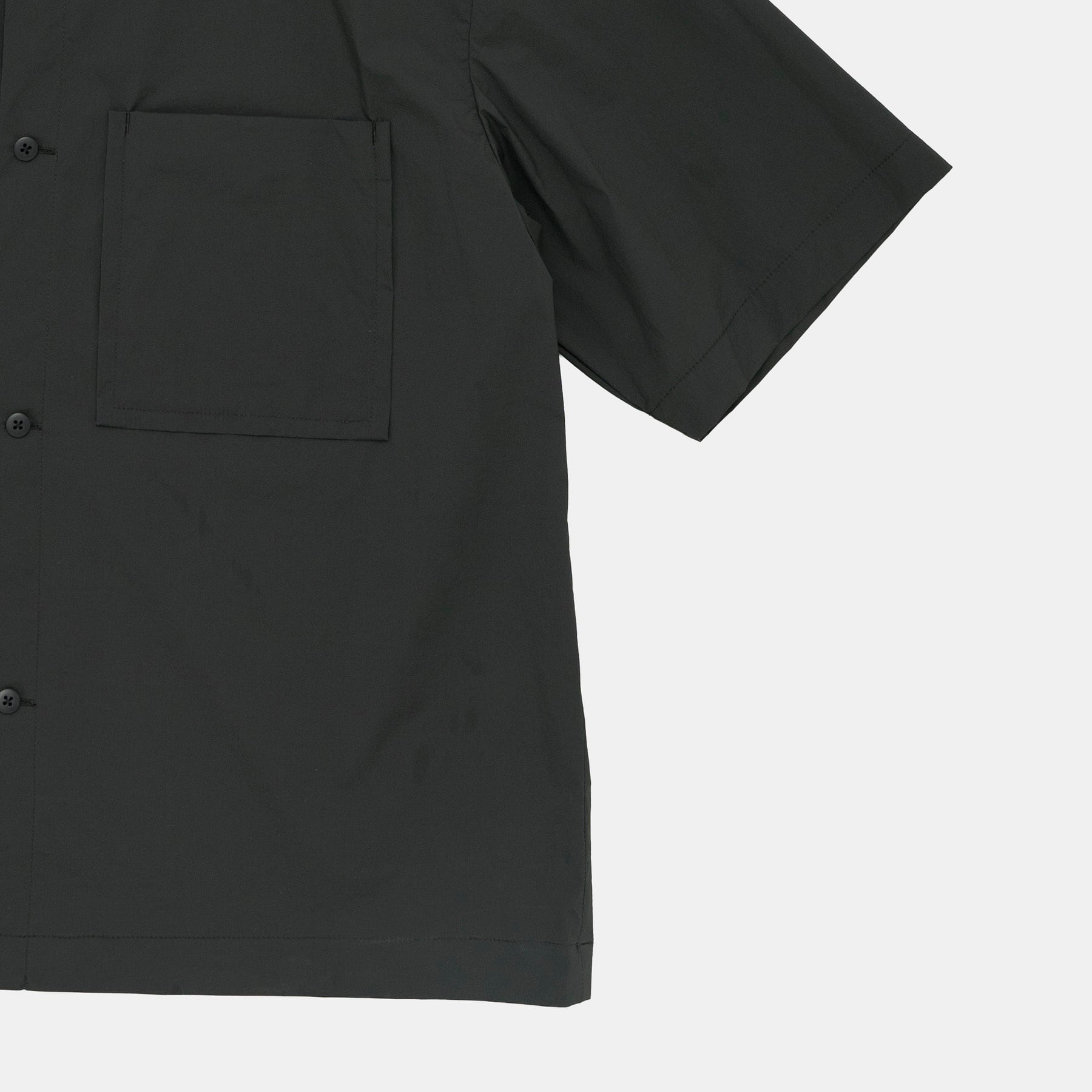 STILL BY HAND -Nylon Short Sleeve Shirts- / SH02262 / スティルバイ