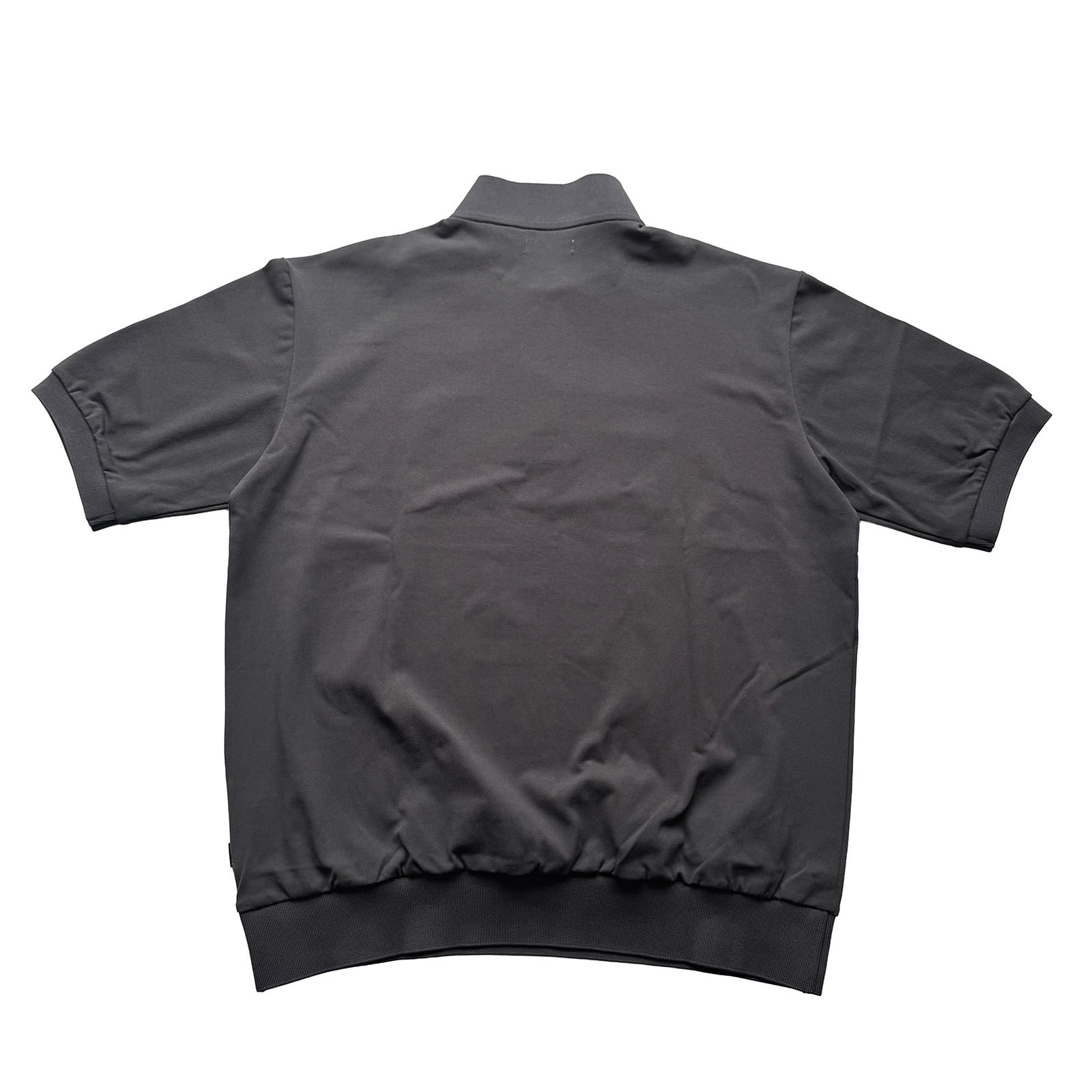 8g shoot ヘンリーネックプルオーバー　S 今季新作 DRY HENRY NECK SHIRT -CHARCOAL- | 8G SHOOT WEBSTORE