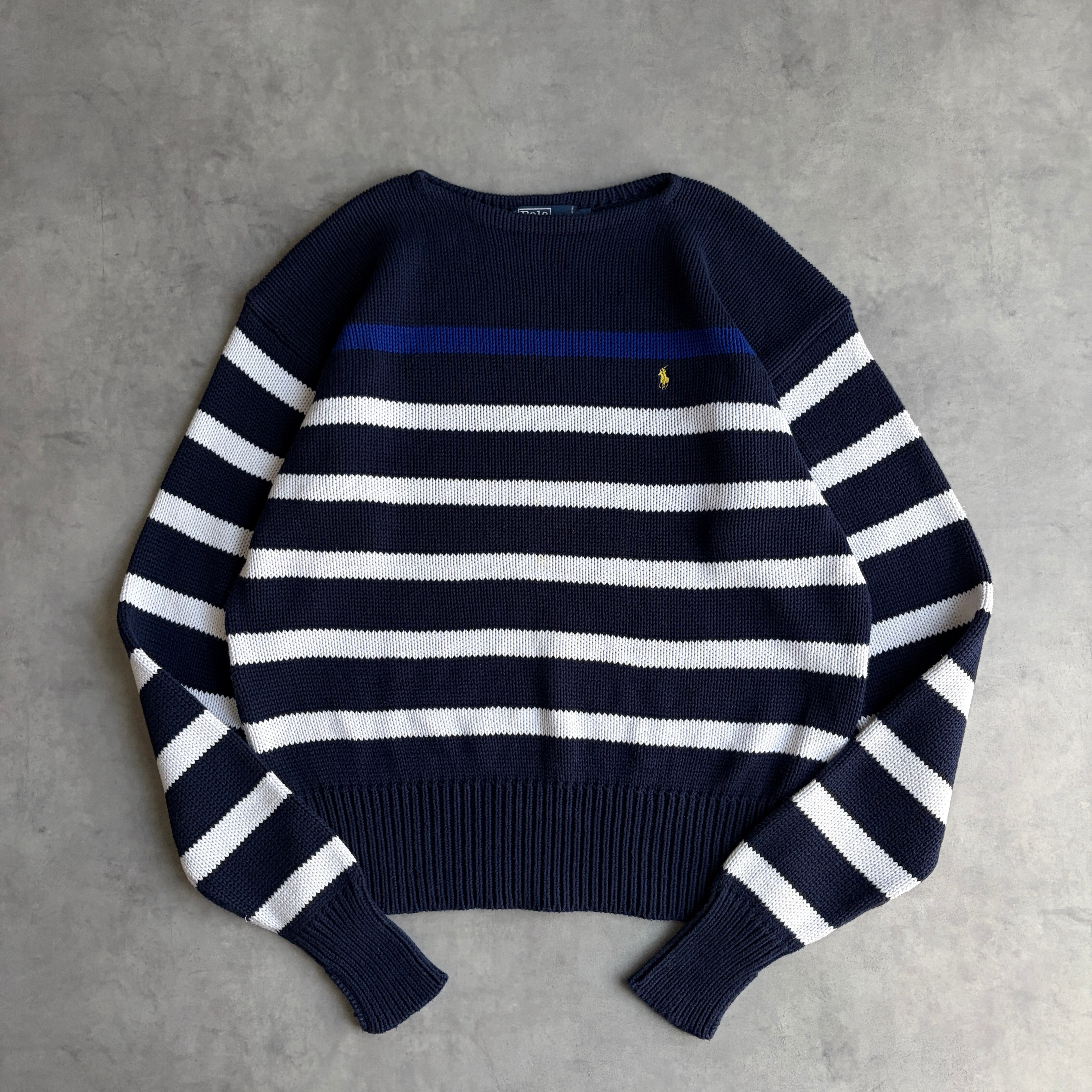90's USA製 LAND'S END ランズエンド DRIFTER SWEATER ドリフター