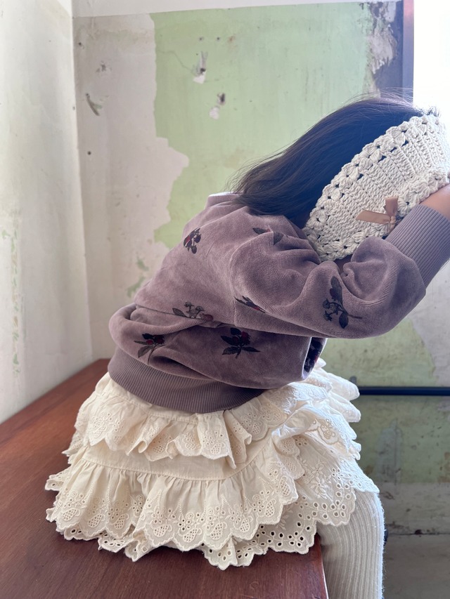 SWEAT-SHIRT BART VELVET -12.18.24M [STUDIO BOHEME]