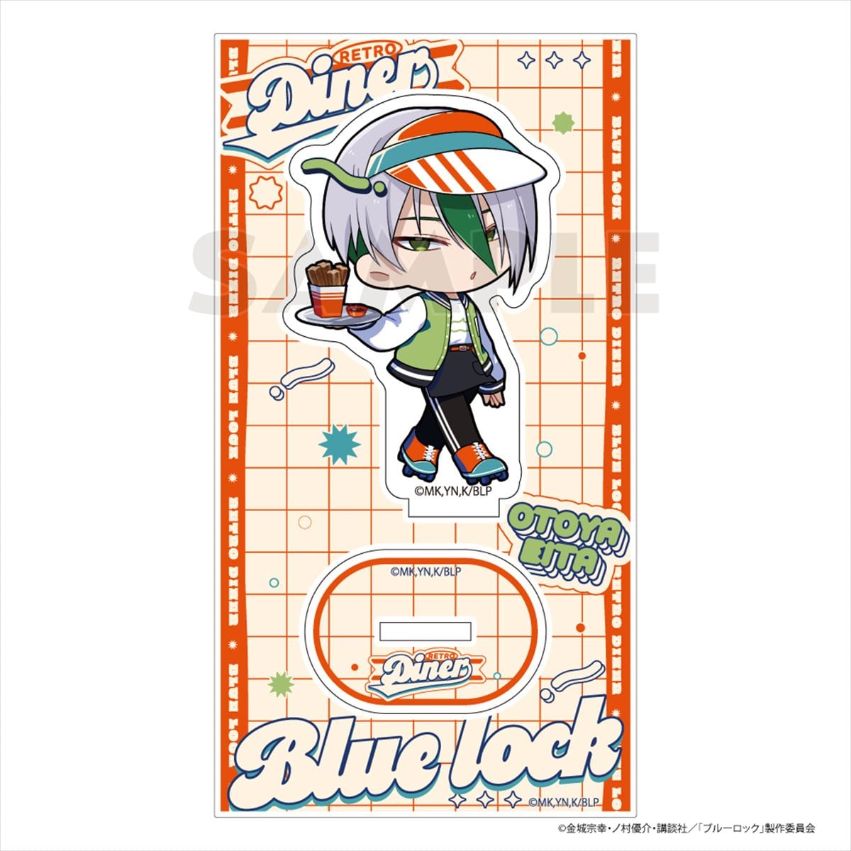 ブルーロック アクリルスタンド(乙夜 影汰/レトロダイナー