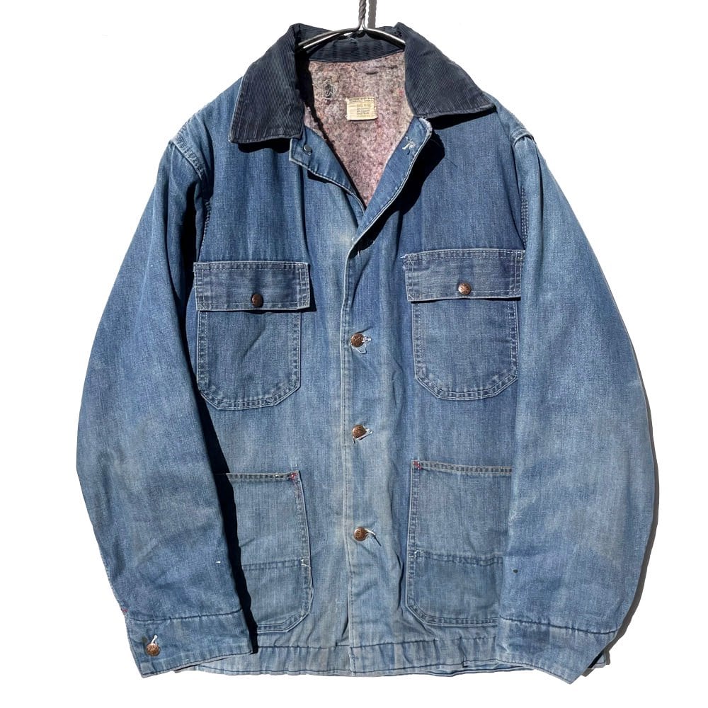 BIG MAC - Penneys] Vintage Coverall Denim Jacket with Blanket