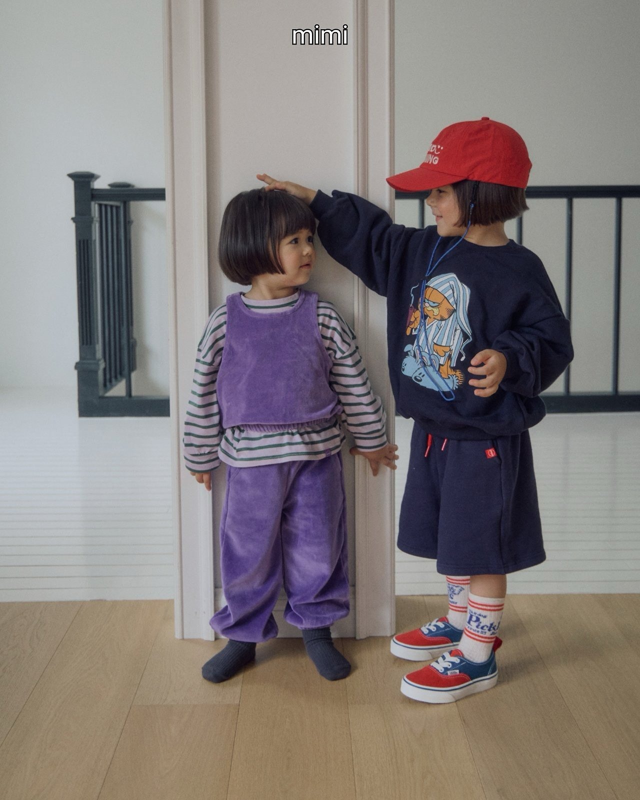 purple XL［即納］kong pants 26autumn/ BYMIMI