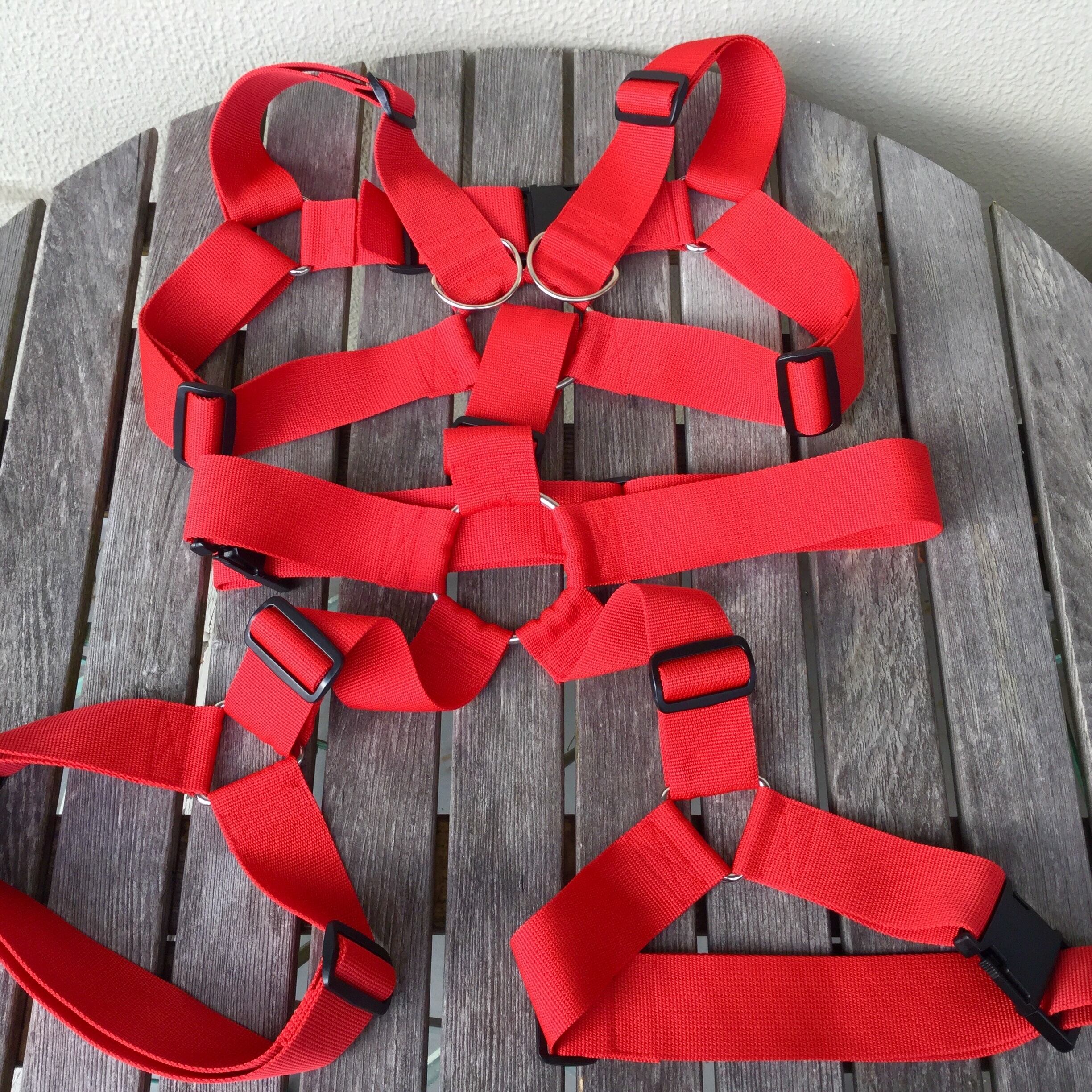 フルハーネス 赤 50mm幅
