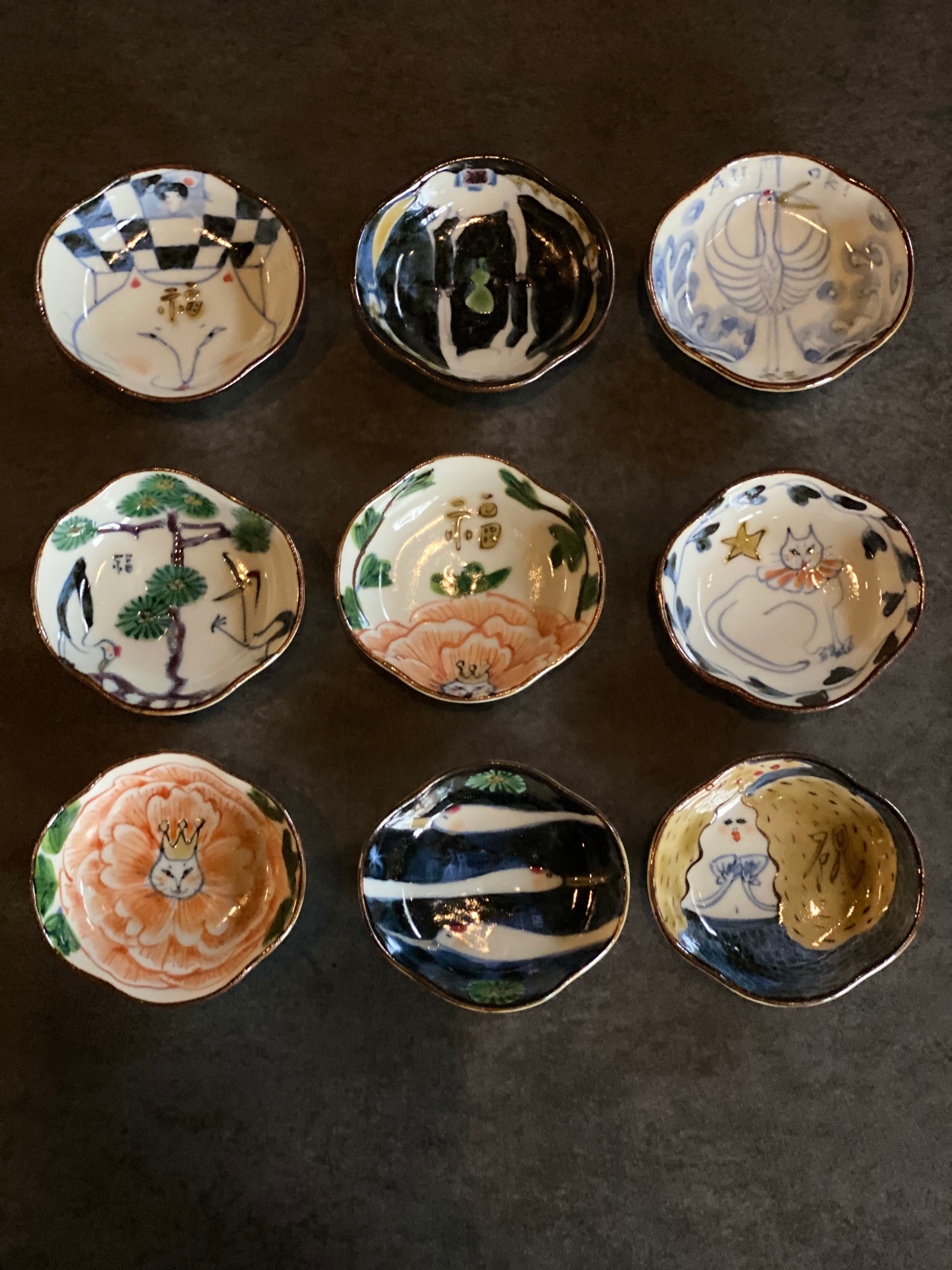 大阪四天王寺参道・豆皿と御菓子 うたかた 