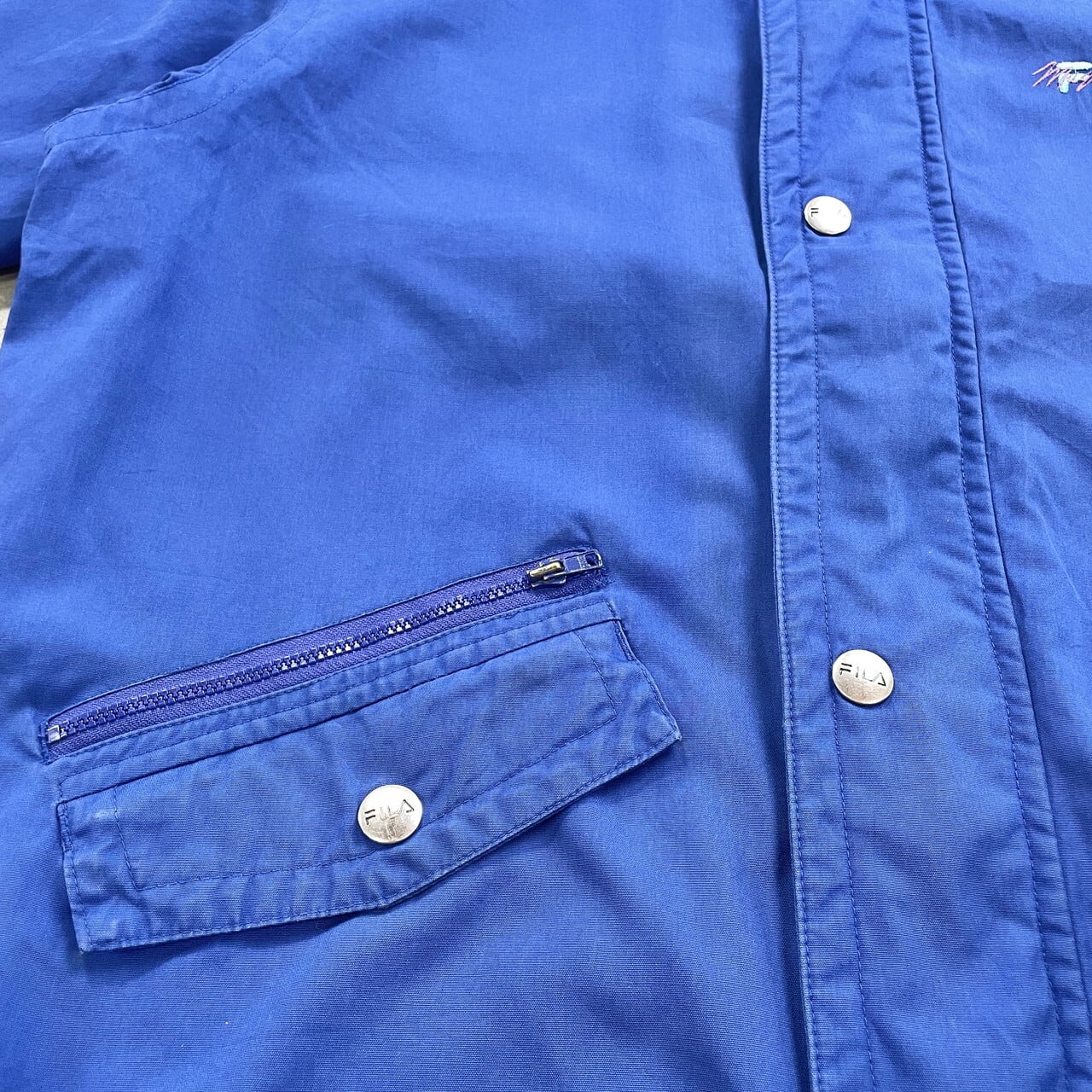 80年代 FILA magic line フィラ ナイロンジャケット メンズL相当 80年代 FILA magic line フィラ ナイロンジャケット メンズL相当