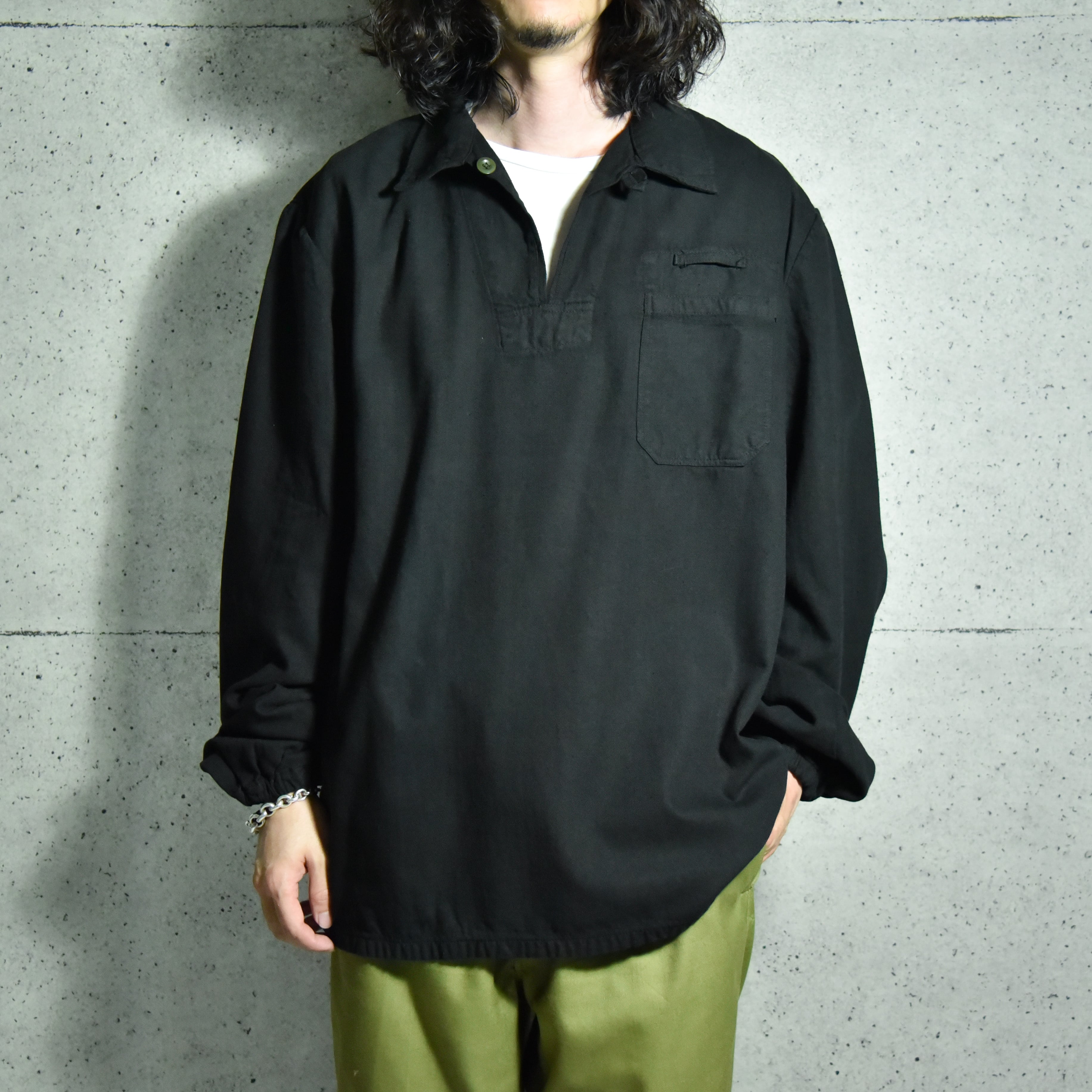 DEAD STOCK】Czech Army Pullover Shirts チェコ軍 プルオーバーシャツ