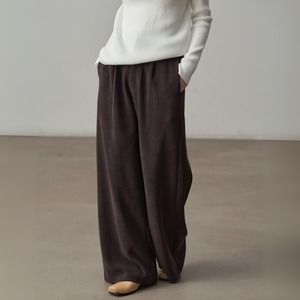 リラックスフィットハイウエストワイドパンツ(2color) PT3454