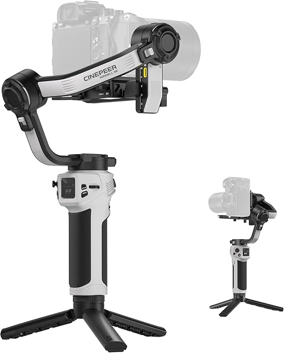 ZHIYUN CINEPEER Weebill 3E 3軸ジンバルスタビライザー、ミラー