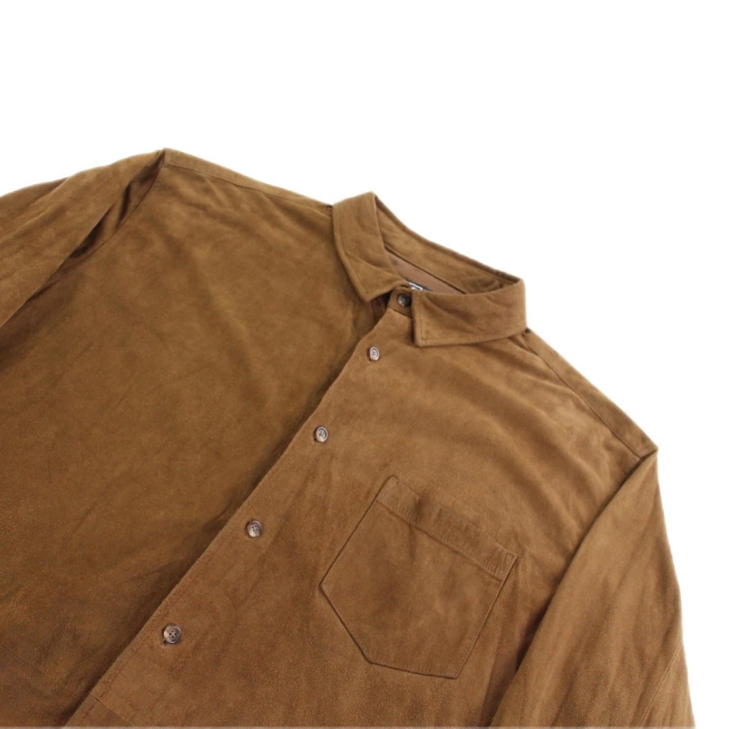 Polo by Ralph Lauren リアル スエードレザー シャツジャケット【FF 