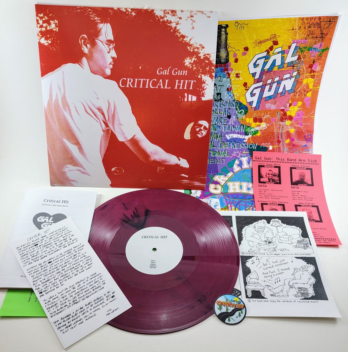 Gal Gun / Critical Hit（100 Ltd LP）